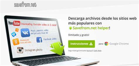 savefrom en español.